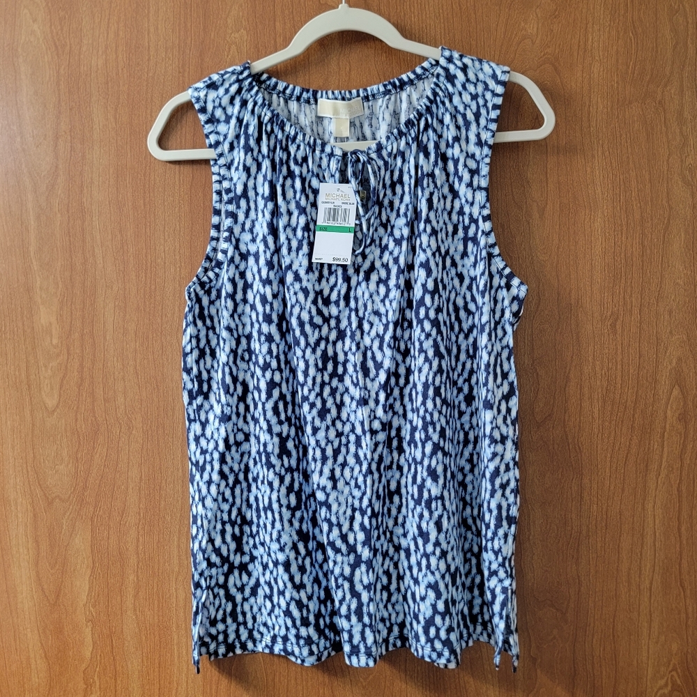 BOGO Michael Kors Tank Top Shore Blue Size Large